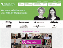 Tablet Screenshot of mindberry.com